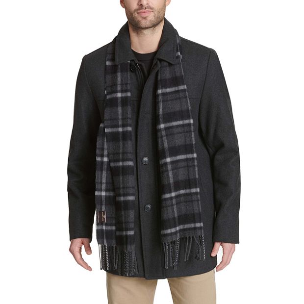 Dockers wool scarf coat best sale