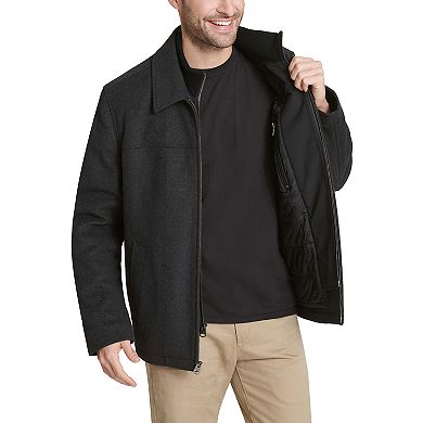 Men's Dockers® Wool Blend Open Bottom Bib Jacket