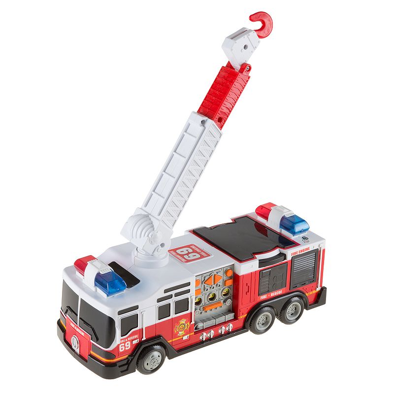 Hey! Play! Toy Fire Truck, Red