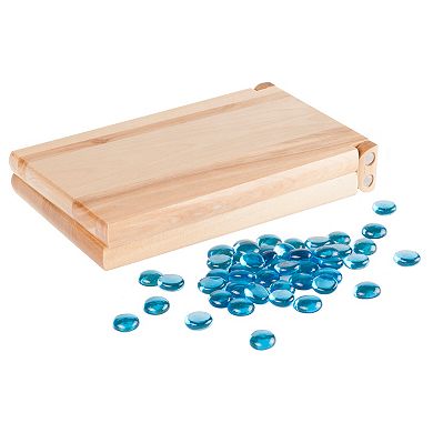 Hey! Play! Wooden Folding Mancala Game