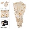 Hey! Play! Giant Wooden Yard Dice Outdoor Lawn Game