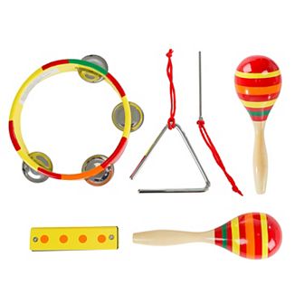 Hey! Play! Kids Percussion Musical Instruments Toy Set