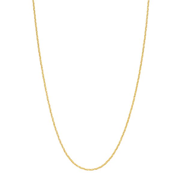 Primavera 24k Gold over Silver 18-inch Sparkle Rope Chain Necklace