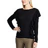Women's Chaps Ruffle Sweater