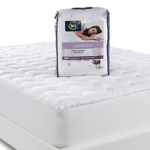 Serta Luxury Knit Mattress Pad