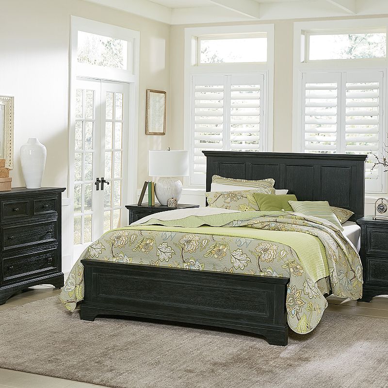 Inspired By Basset Farmhouse Basics Queen Bedroom Set with Nightstands, Che