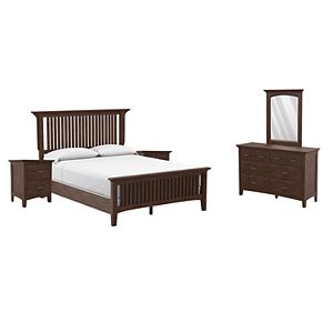 Inspired By Bassett Modern Mission King Bedroom Set