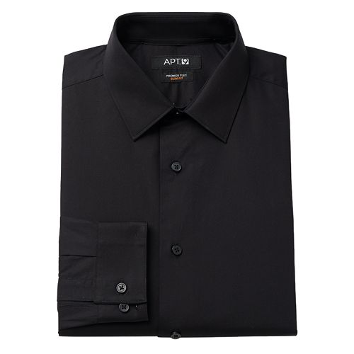 Men's Apt. 9® SlimFit Premier Flex Collar Stretch Dress Shirt