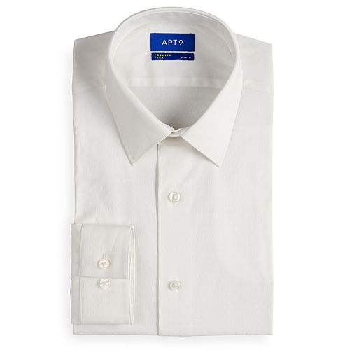 Men's Apt. 9® Slim-Fit Premier Flex Collar Stretch Dress Shirt