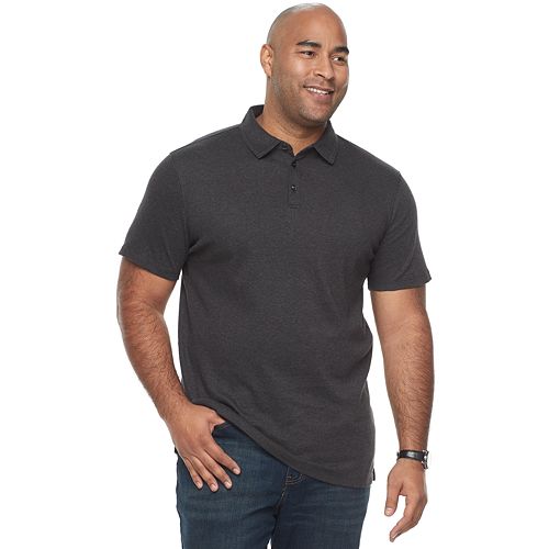 Big & Tall Apt. 9® Core Interlock Heather Polo Shirt