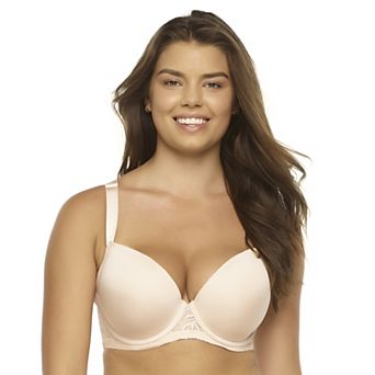 Paramour by Felina Carolina Lace-Back Full-Figure Contour Bra 115011