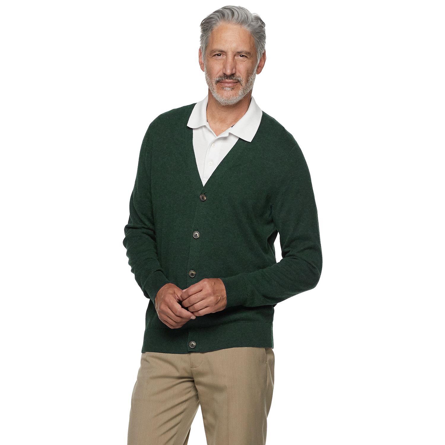 camo polo sweater