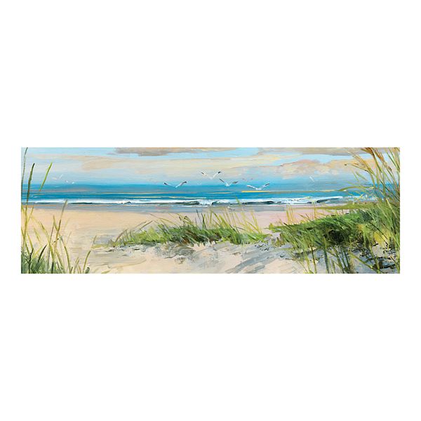 New View Gifts To The Beach Canvas Wall Art