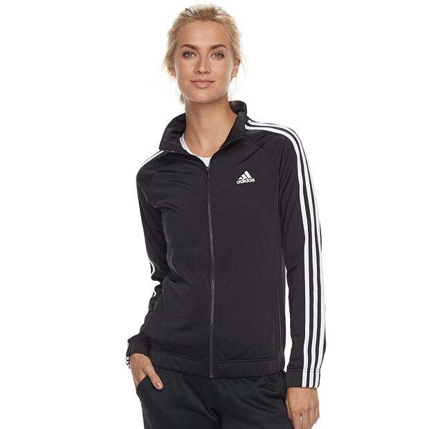 adidas Girls' Long Sleeve Cozy 3-Stripes Puffer Jacket