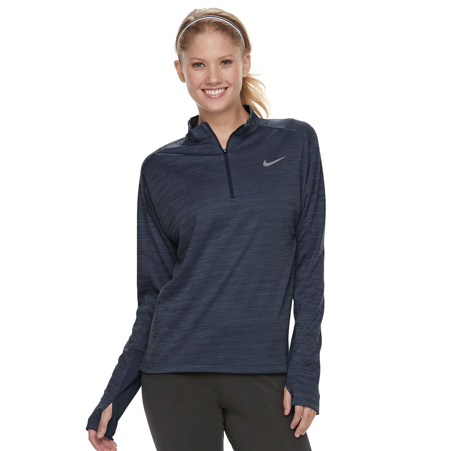 Nike Pacer Long Sleeve 1/2-Zip Running Top
