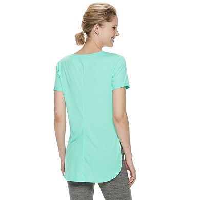Women's Tek Gear Roll-Sleeve Tee