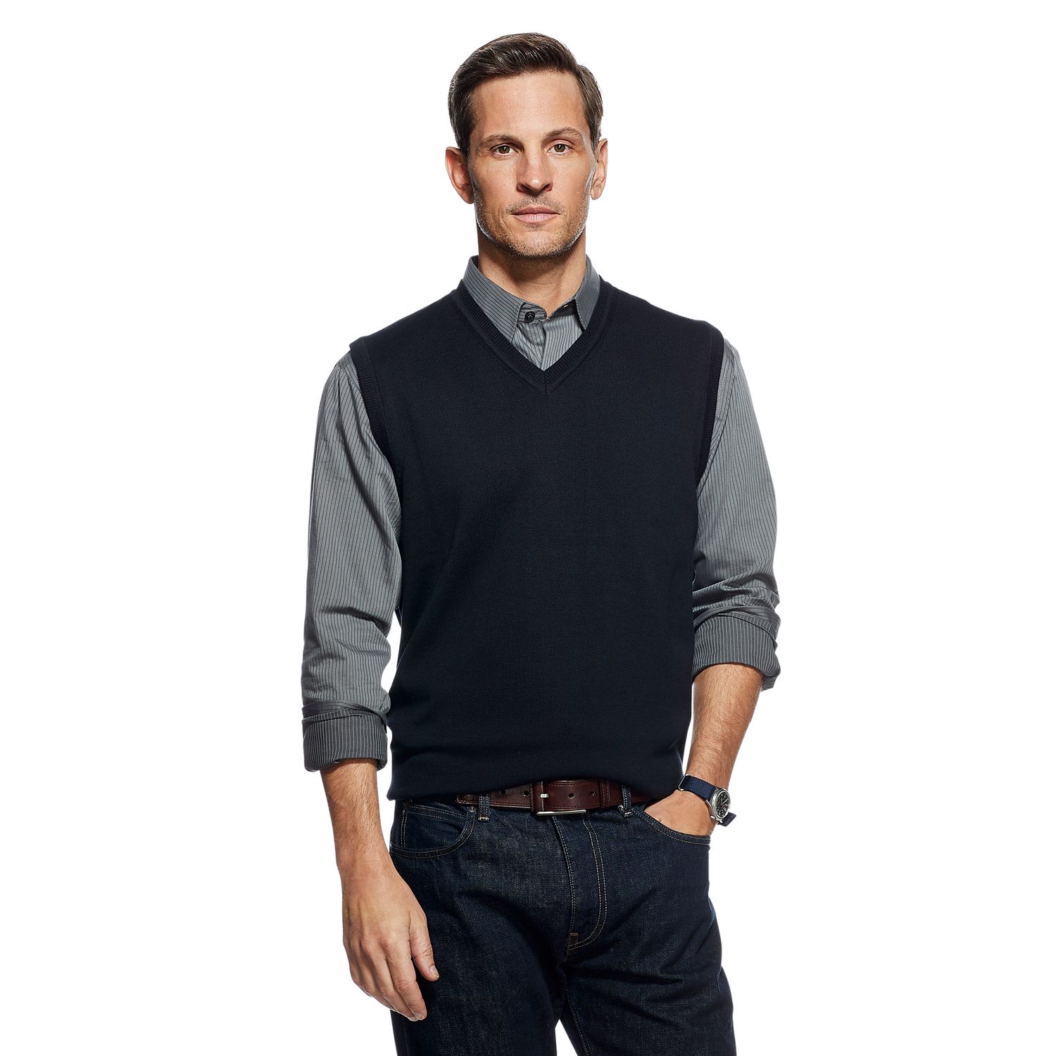 mens sweater vest kohls