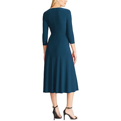 Women's Chaps Midi Fit and Flare Dress