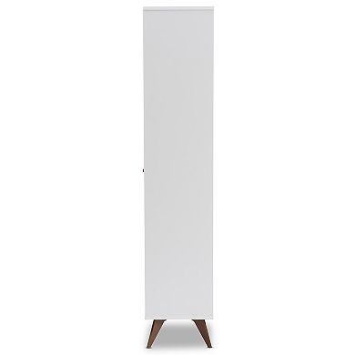 Baxton Studio Serafino Wine Cabinet