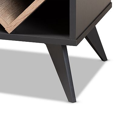 Baxton Studio Savino Wine Cabinet