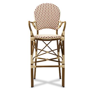 Baxton Studio Marguerite Bar Stool