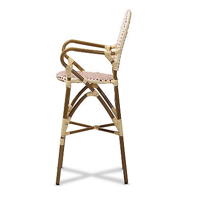 Baxton Studio Marguerite Bar Stool