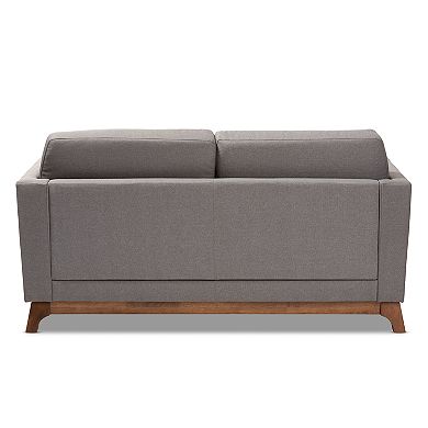 Baxton Studio Sava Loveseat