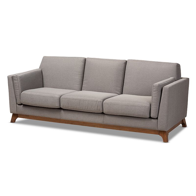 19624474 Baxton Studio Sava Couch, Grey sku 19624474