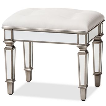 Baxton Studio Marielle Ottoman