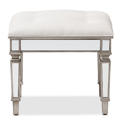 Baxton Studio Marielle Ottoman