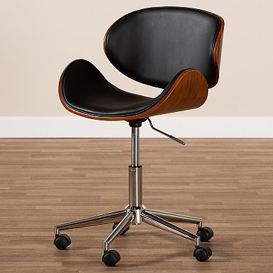 Baxton Studio Ambrosio Adjustable Office Chair