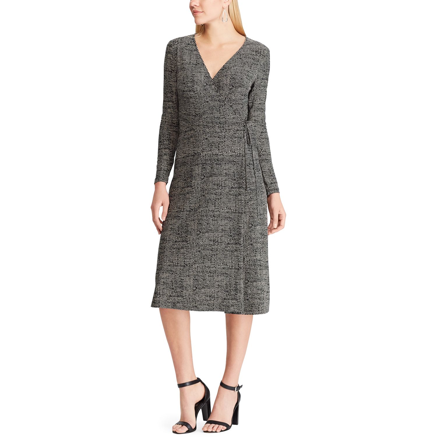 long sleeve midi sheath dress