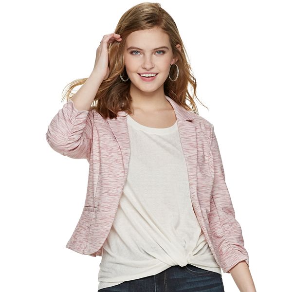 Juniors' Candie's® Knit Blazer