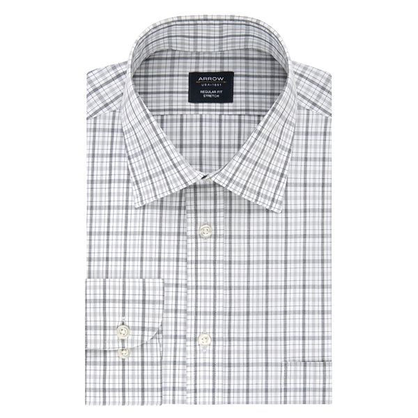green emerald velvet dress Slim-Fit Spread Collar Dress Shirt in White Poplin main image 0