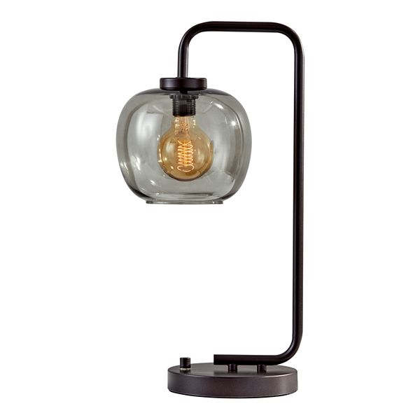 Adesso Ashton Edison Bulb Table Lamp, Edison Light Bulb Table Lamps