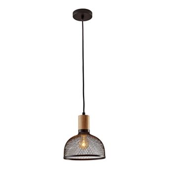 ADESSO Dale Rustic Industrial Small Pendant Light