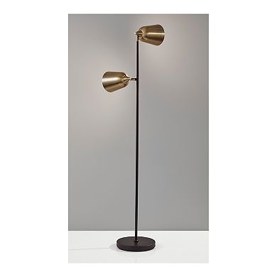 ADESSO Malcolm 2-Light Floor Lamp