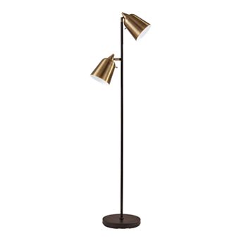 ADESSO Malcolm 2-Light Floor Lamp