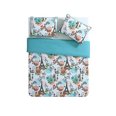 VCNY Home Eiffel Pinsonic Quilt Set