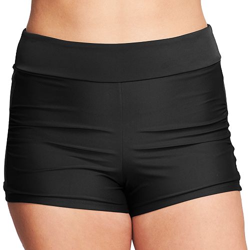 Plus Size Mazu Swim Plus-Size Boy Shorts