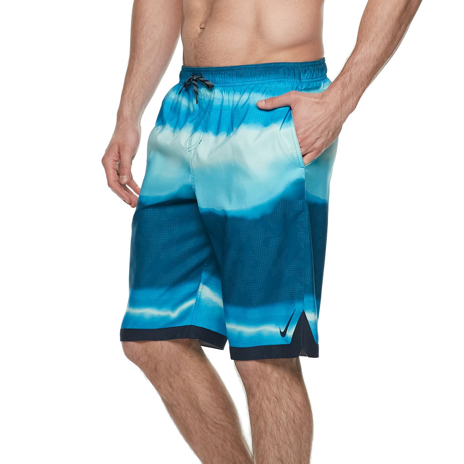 kohls nike swim trunks