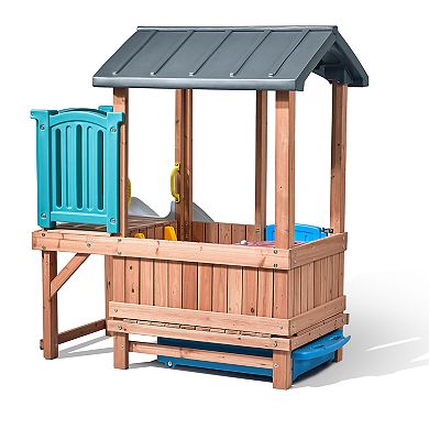 Step2 Woodland Adventure Playhouse & Slide