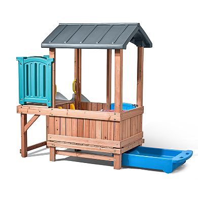 Step2 Woodland Adventure Playhouse & Slide