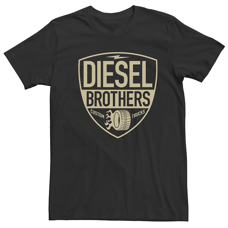 UPC 192715102367 product image for Men's Diesel Brothers Road Warrior Tee, Size: Small, Black | upcitemdb.com