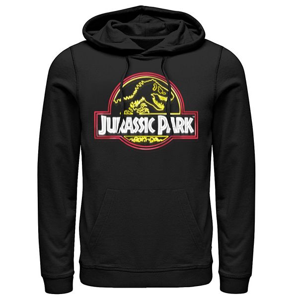 Men's Jurassic Park Neon Park Pullover Hoodie