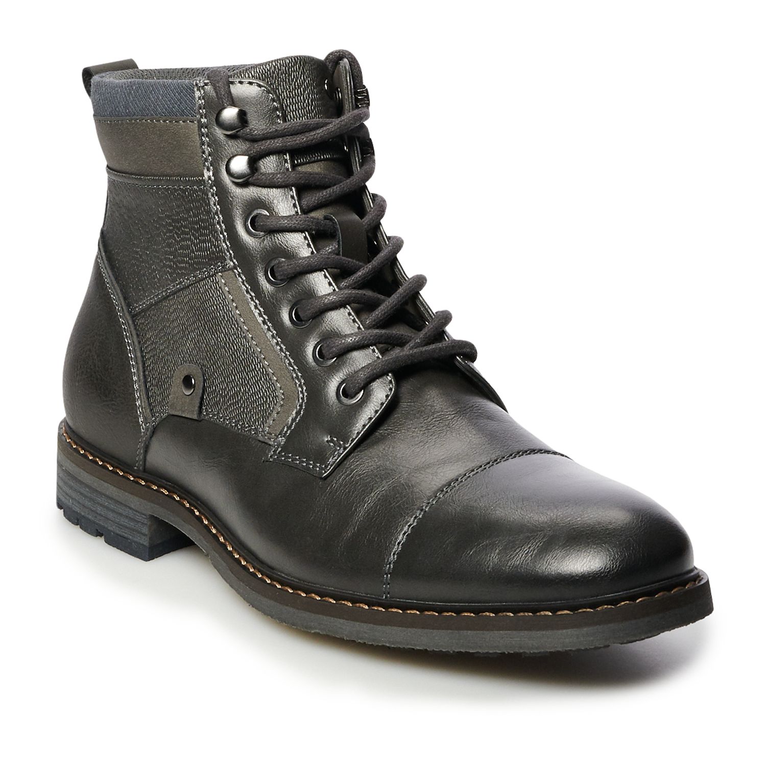 kohls grey boots