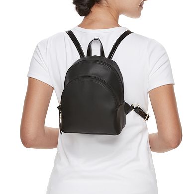 T-Shirt & Jeans Charlotte Double Zip Backpack 