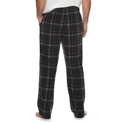 Men's Croft & Barrow® Patterned Microfleece Sleep Pants