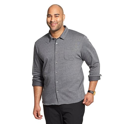 van heusen never tuck shirts big and tall