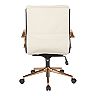 OSP Home Furnishings Faux Leather Desk Chair